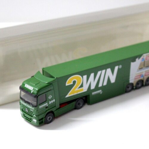 1:87 Wiking Mercedes Actros Großraumauflieger "2WIN"