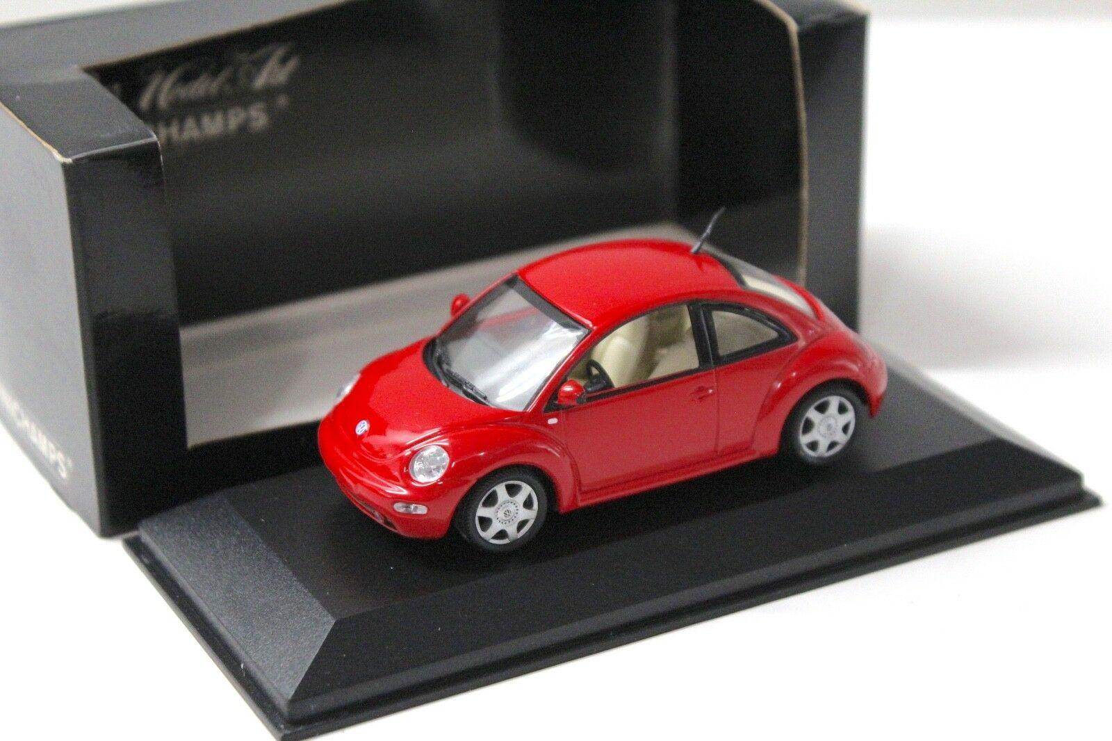 ID 32198 orig.jpg 1:43 Minichamps VW NEW Beetle red/ beige