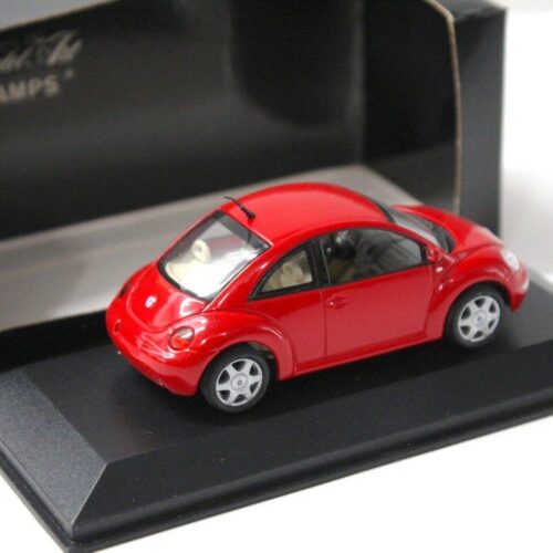 1:43 Minichamps VW NEW Beetle red/ beige