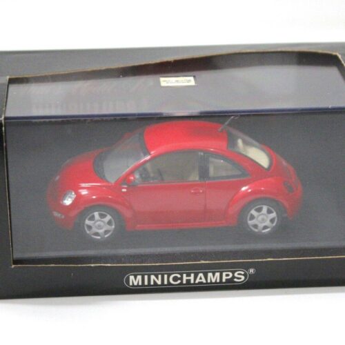 1:43 Minichamps VW NEW Beetle red/ beige