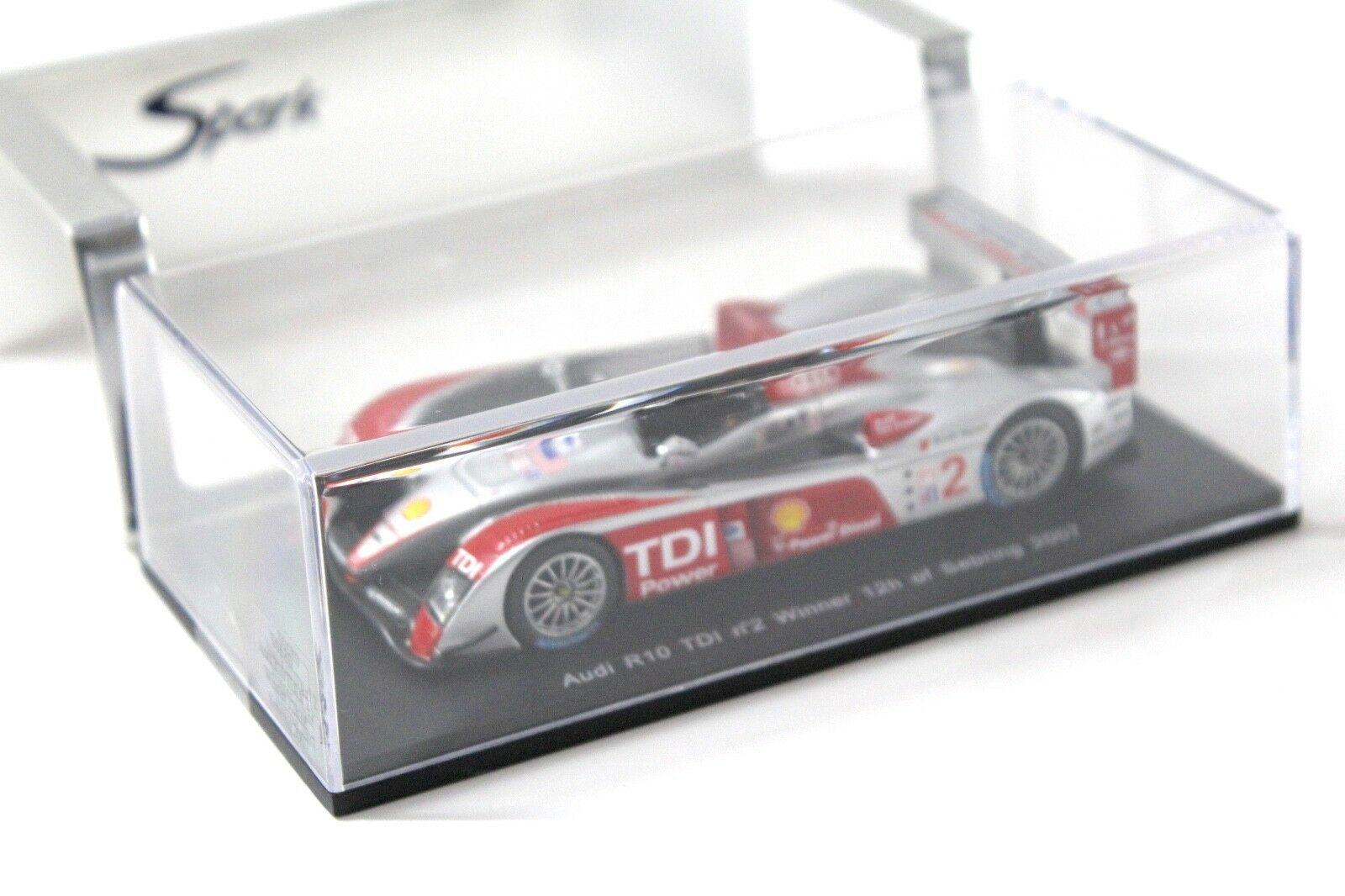 1:43 Spark Audi R10 TDI #2 Winner 12h Sebring 2007 #2