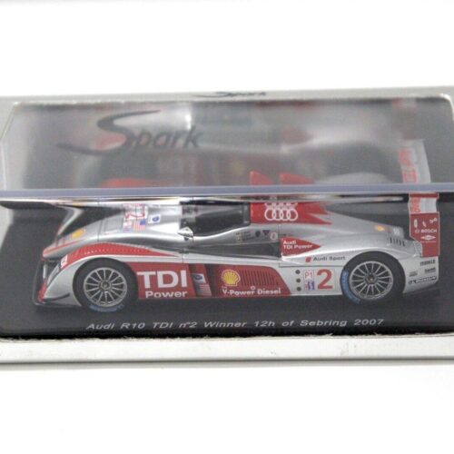 1:43 Spark Audi R10 TDI #2 Winner 12h Sebring 2007 #2