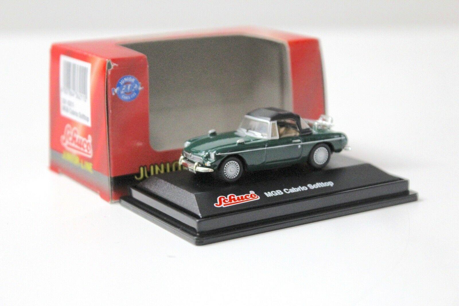 1:72 Schuco MGB Cabrio "Softtop" green