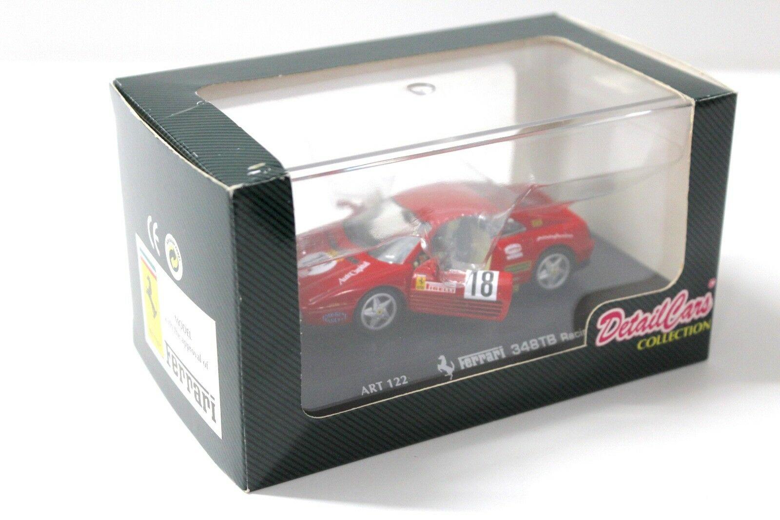 1:43 Detail Cars Ferrari 348TB Racing GC. red #18