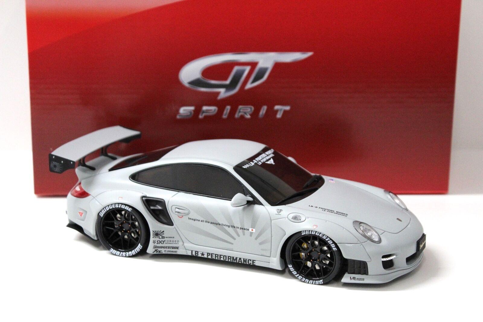 1:18 GT Spirit GT126 Porsche 911 LB Performance 997 grey