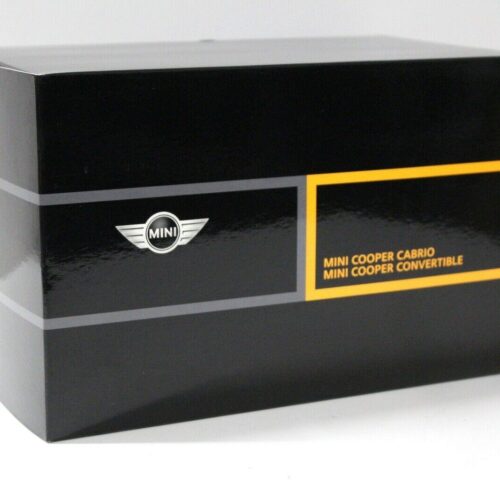 1:18 Kyosho Mini Cooper Convertible R52 Cool blue DEALER VERSION - Image 5