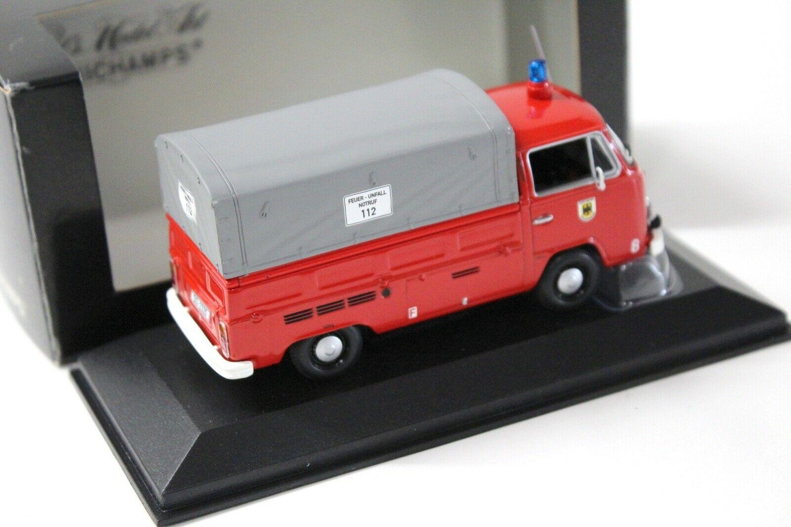 1:43 Minichamps VW T2 Pritsche Feuerwehr Dortmund