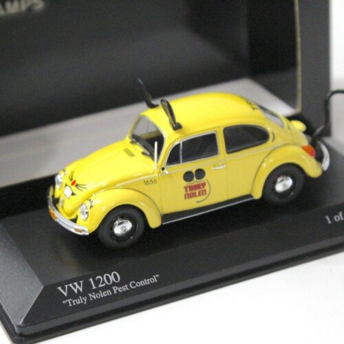 1:43 Minichamps VW Käfer 1200 Truly Nolen Pest Control yellow