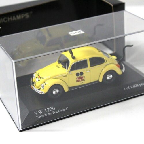 1:43 Minichamps VW Käfer 1200 Truly Nolen Pest Control yellow