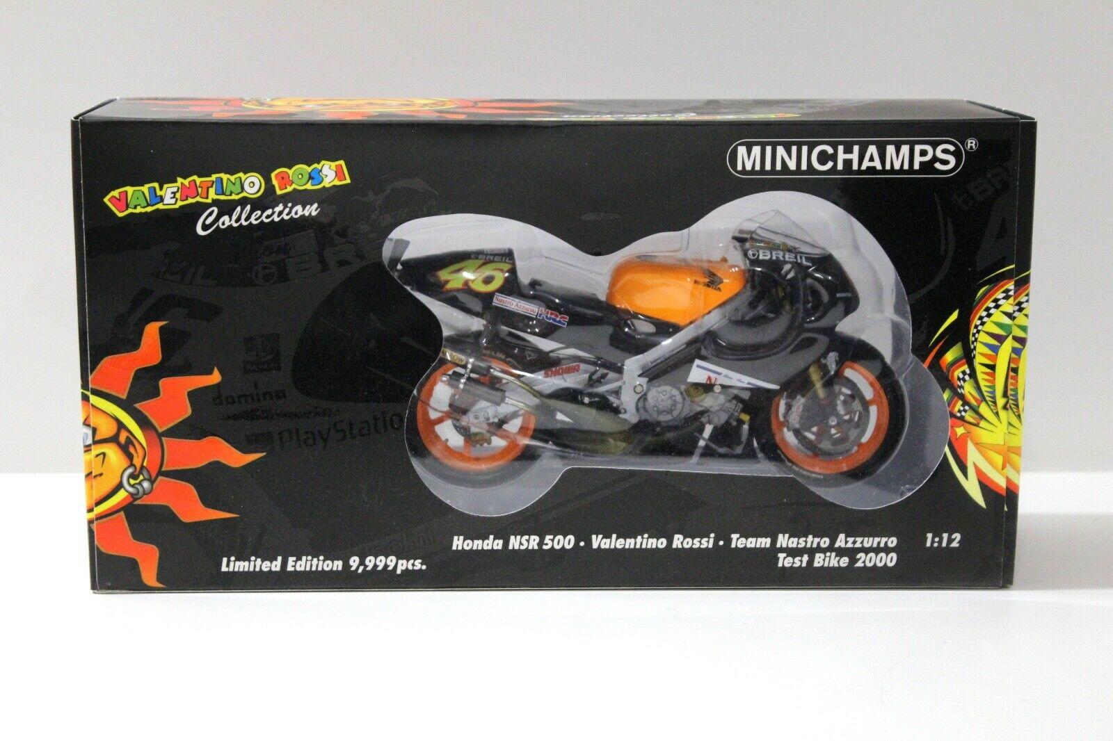 1:12 Minichamps Honda NSR 500 V.Rossi Test Bike 2000