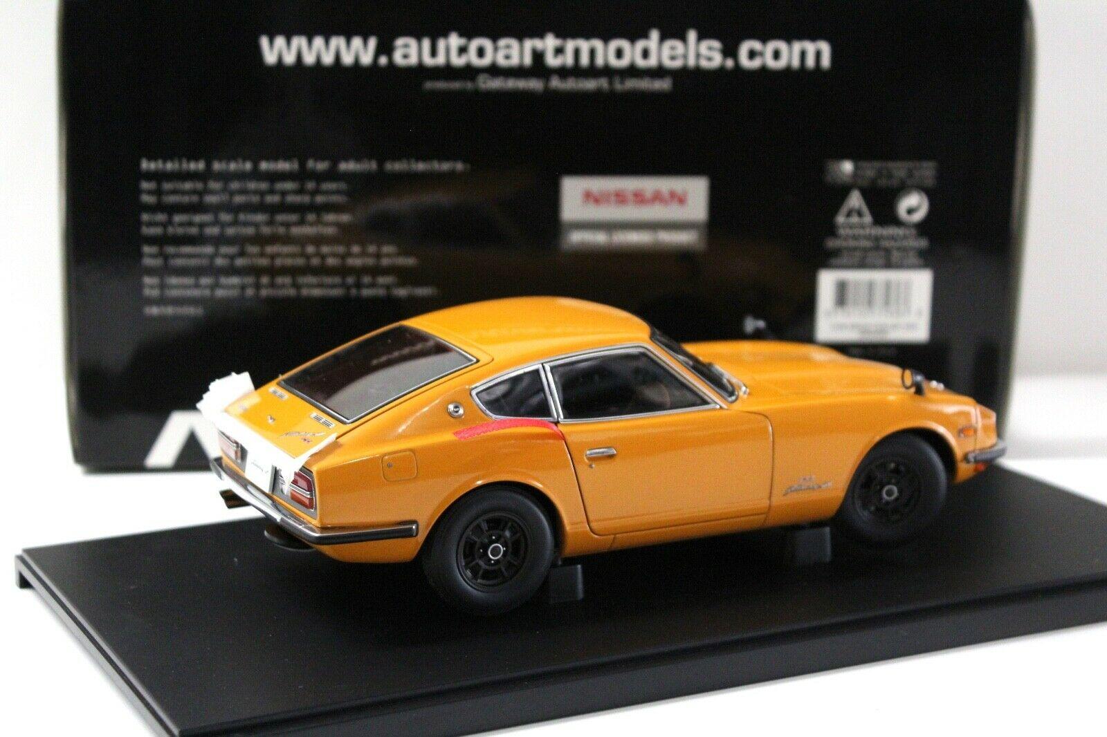 1:18 AUTOart Nissan Fairlady Z432 (PS30) RHD orange