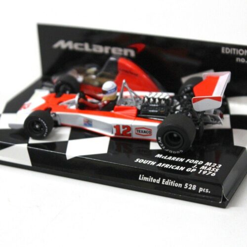 1:43 Minichamps McLaren Ford M23 Mass South Africa GP