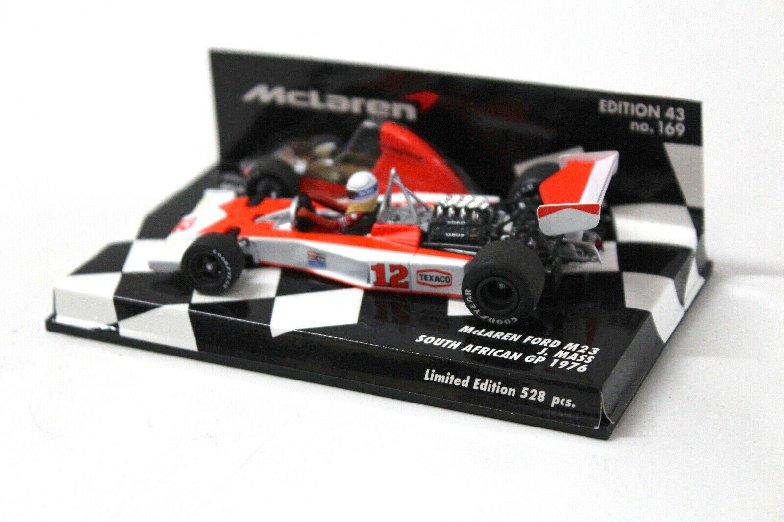 1:43 Minichamps McLaren Ford M23 Mass South Africa GP