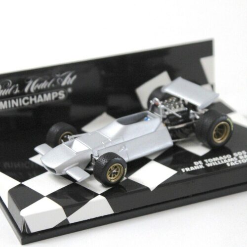 1:43 Minichamps De Tomaso 505/38 Ford Roll out silver