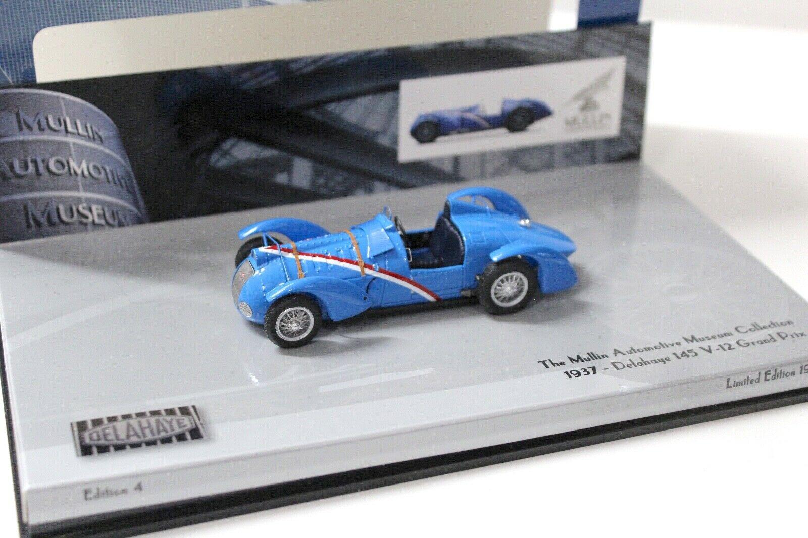 1:43 Minichamps Delahaye 145 V-12 Grand Prix "MULLIN" blue