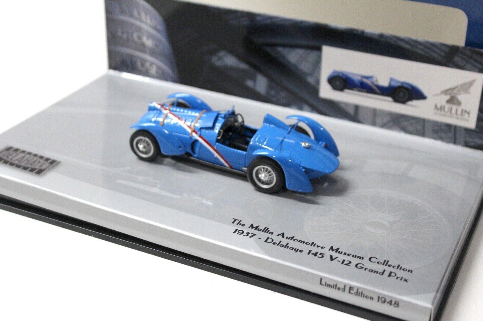 1:43 Minichamps Delahaye 145 V-12 Grand Prix "MULLIN" blue