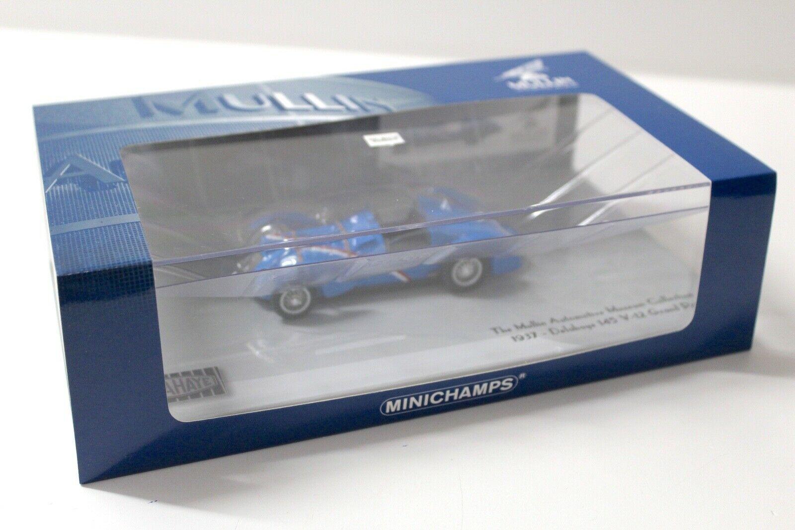 1:43 Minichamps Delahaye 145 V-12 Grand Prix "MULLIN" blue