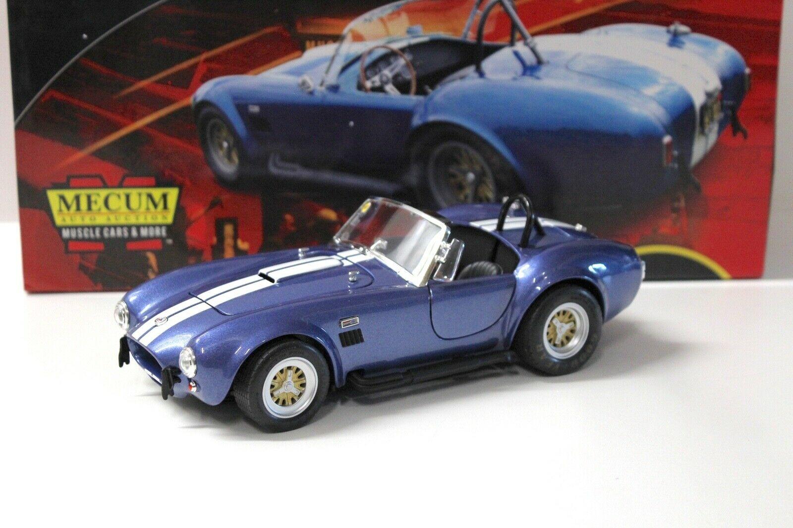 1:18 Greenlight 1966 Shelby 427 S/C Cobra blue "MECUM"
