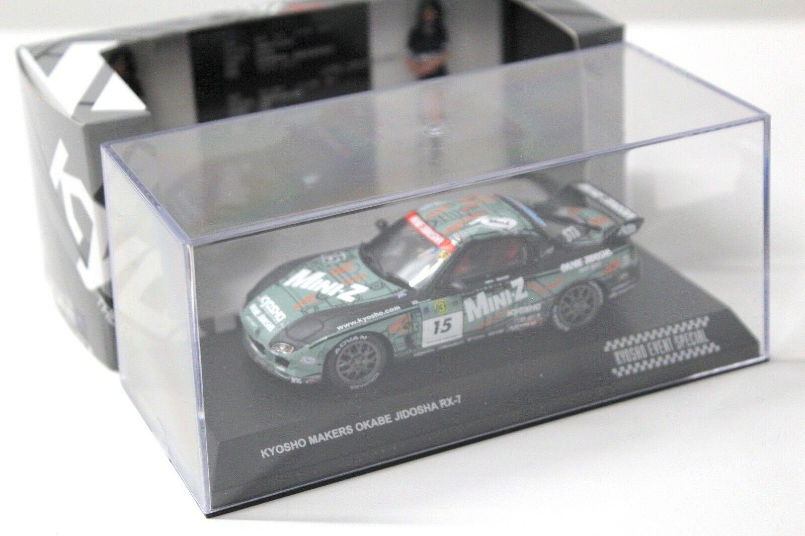 1:43 Kyosho Makers Okabe JIDOSH Mazda RX-7 Event Special