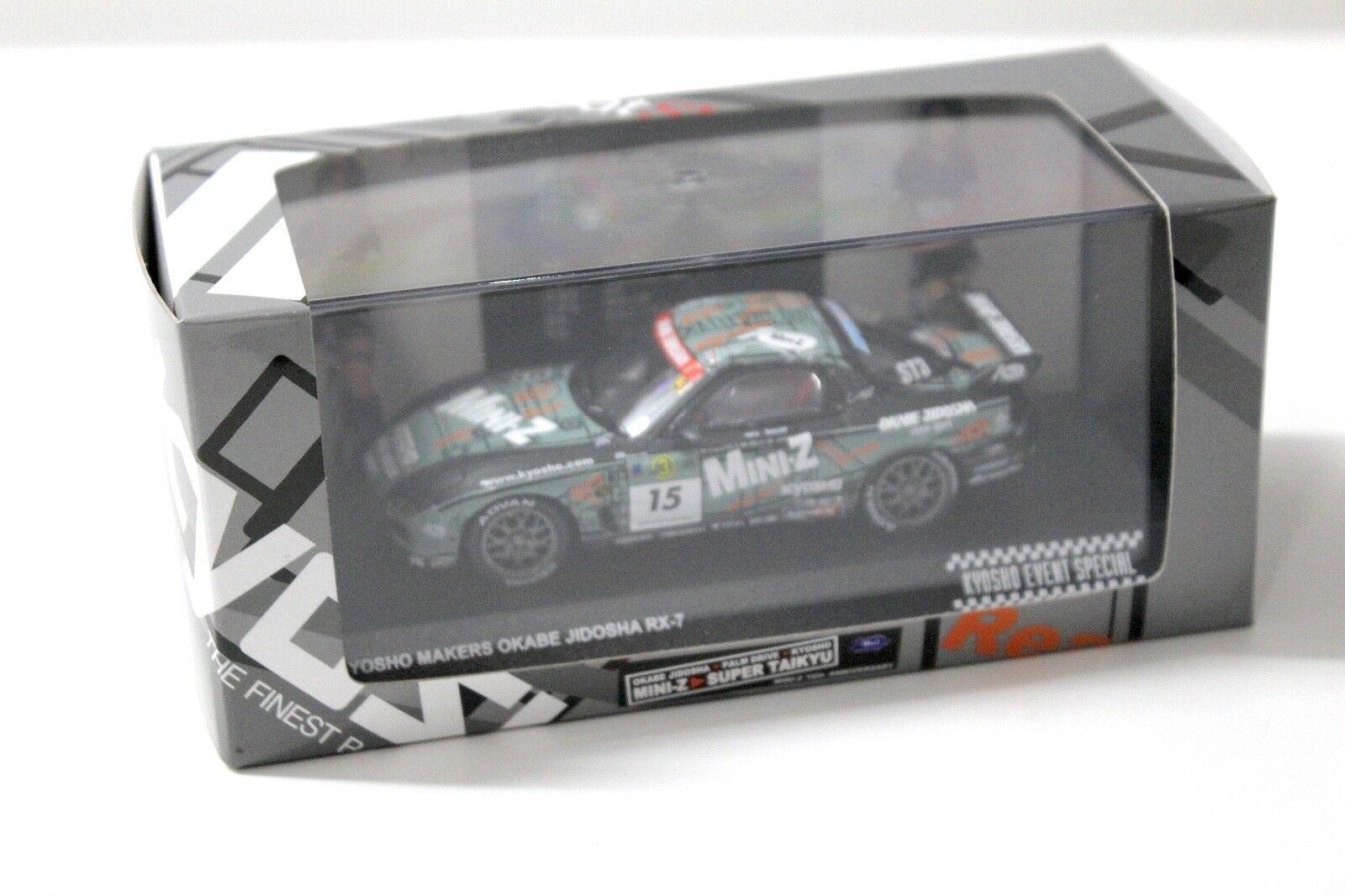 1:43 Kyosho Makers Okabe JIDOSH Mazda RX-7 Event Special