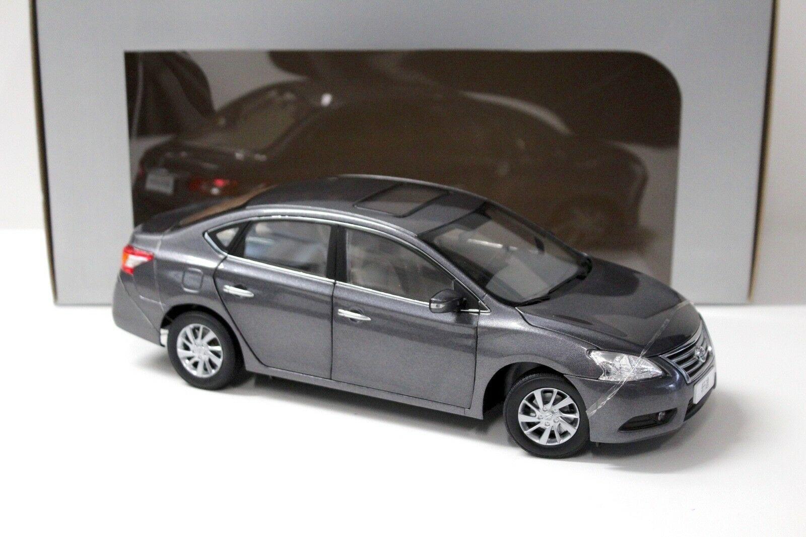 1:18 Paudi Model Nissan Sentra (Sylphy) Sedan grey DEALER VERSION