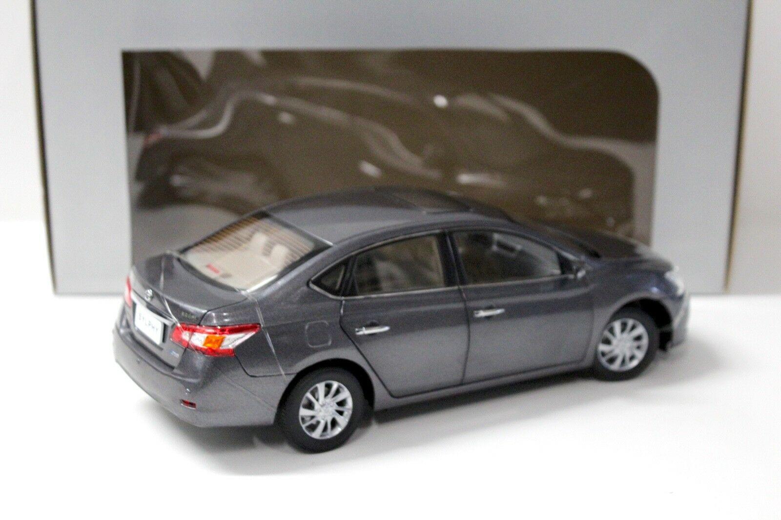 1:18 Paudi Model Nissan Sentra (Sylphy) Sedan grey DEALER VERSION