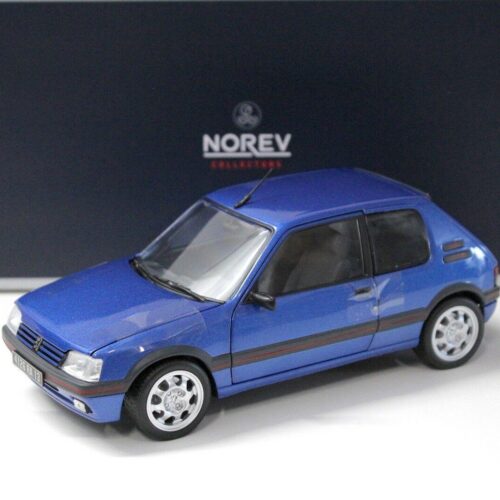 1:18 Norev Peugeot 205 GTI 1.9 Miami blue 1992