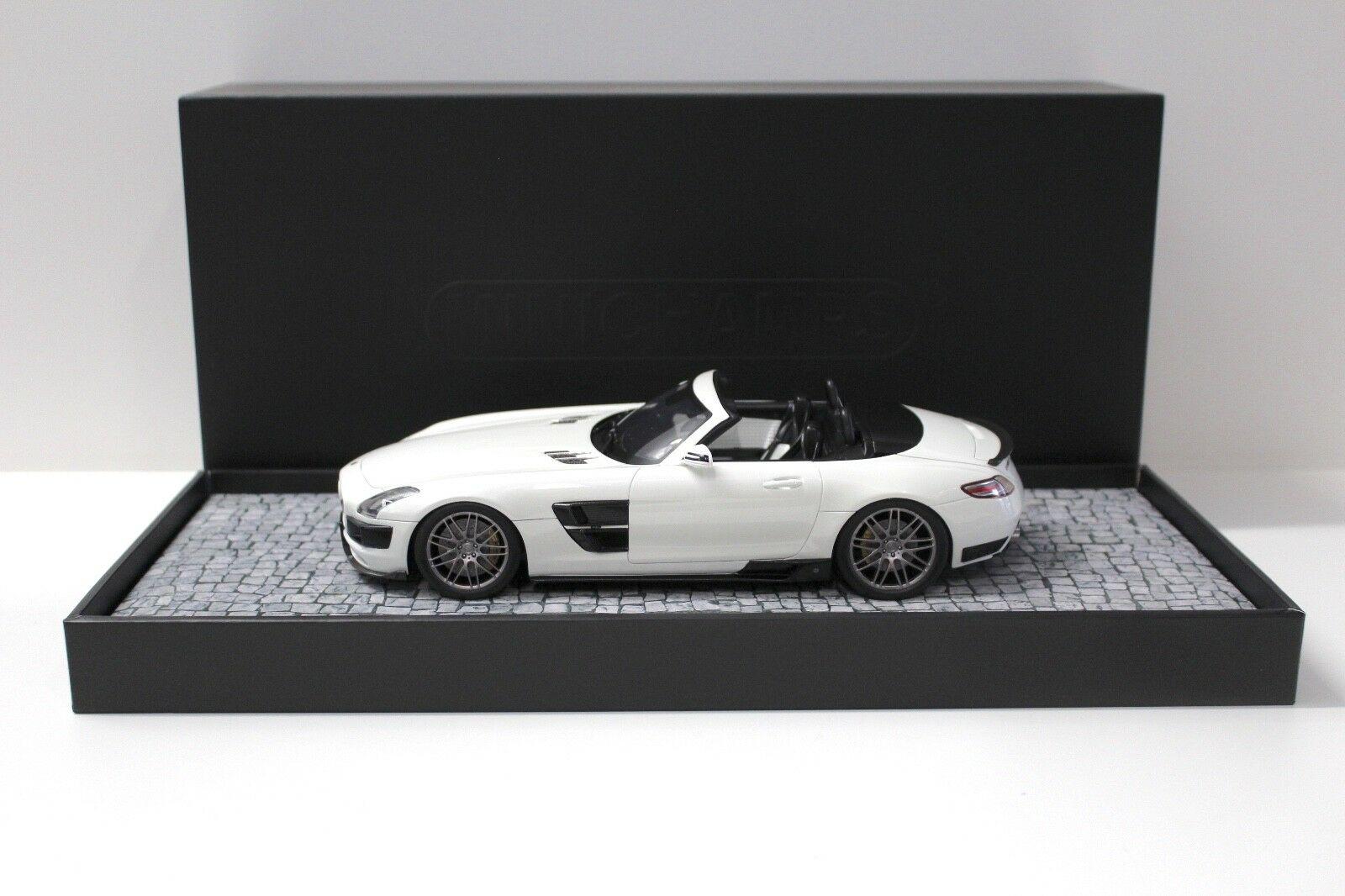 1:18 Minichamps Mercedes SLS Brabus 700 Biturbo Roadster white 2013