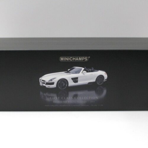 1:18 Minichamps Mercedes SLS Brabus 700 Biturbo Roadster white 2013