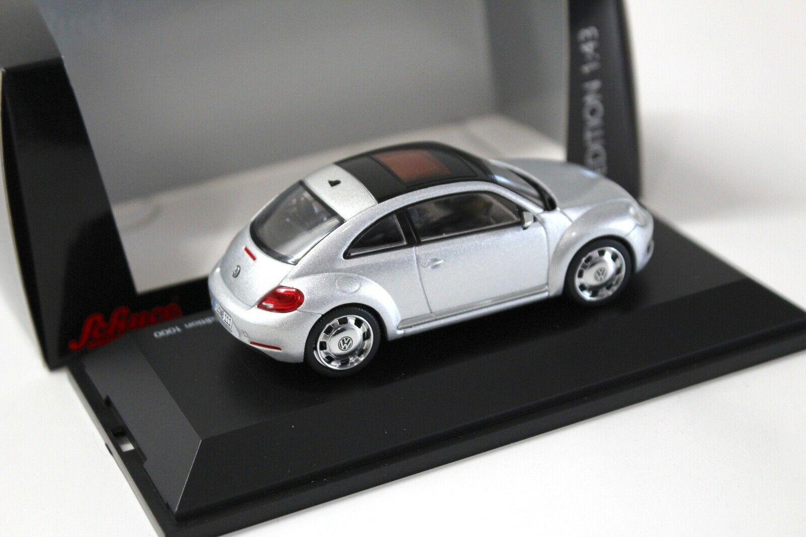 1:43 Schuco VW The Beetle silver