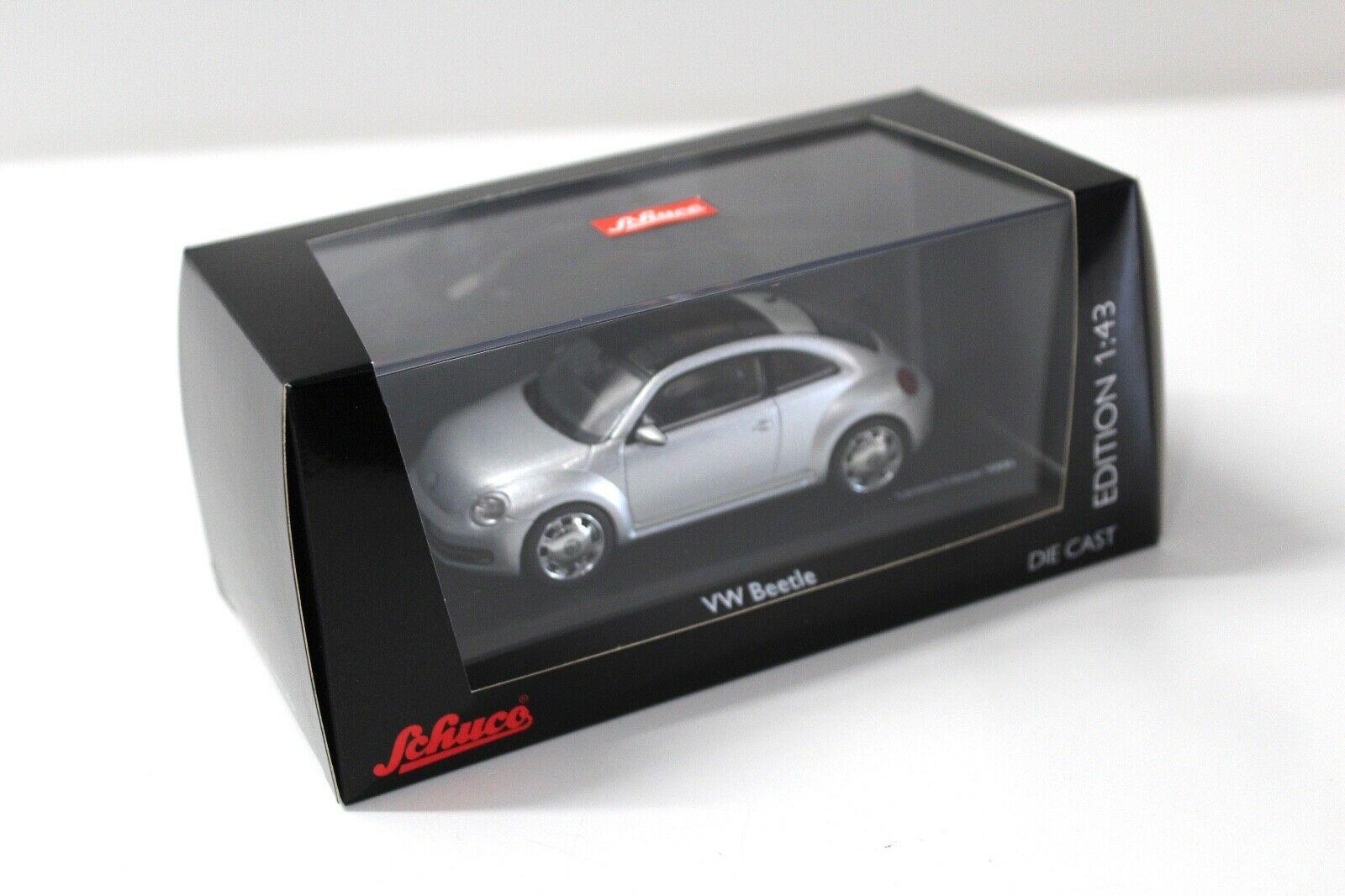 1:43 Schuco VW The Beetle silver