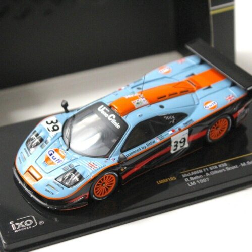 1:43 IXO McLaren F1 GTR #39 LM 1997 GULF RACING R.Bellm