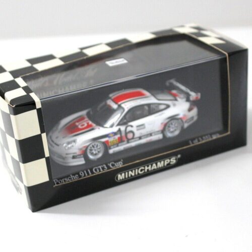 1:43 Minichamps Porsche 911 996 GT3 CUP 24h Daytona 2004 #16