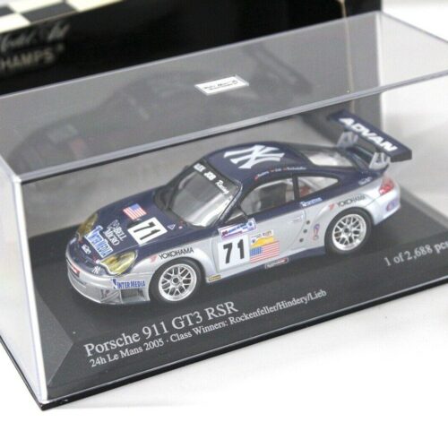 1:43 Minichamps Porsche 911 996 GT3 RSR 24h LM 2005 #71