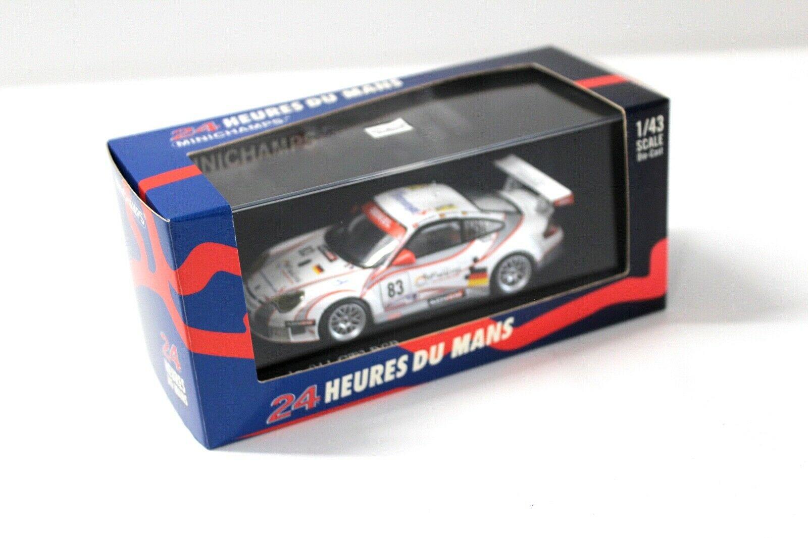 1:43 Minichamps Porsche 911 996 GT3 RSR 24h Le Mans 2006 #83