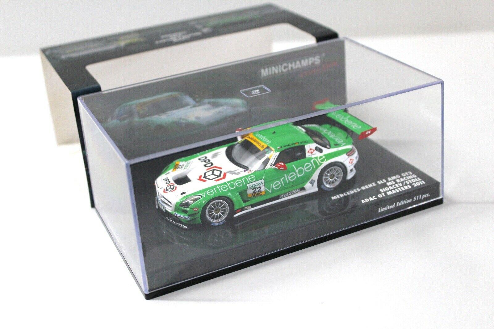 1:43 Minichamps Mercedes SLS AMG GT3 ADAC GT 2011 #22