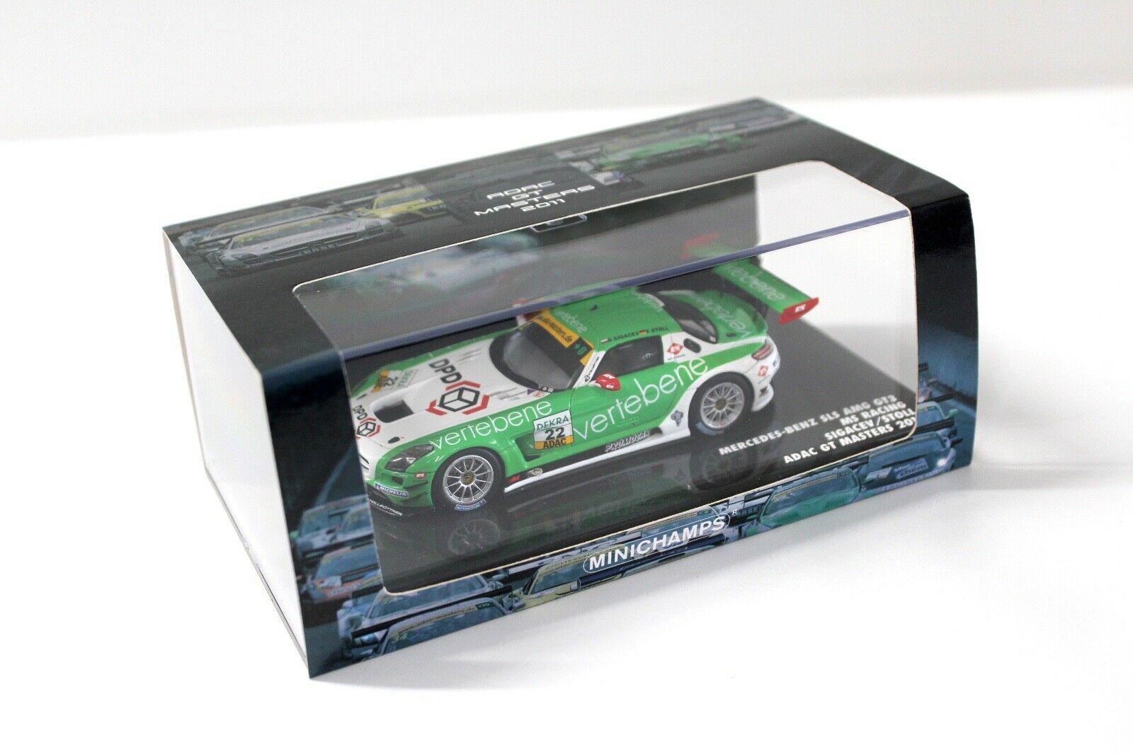 1:43 Minichamps Mercedes SLS AMG GT3 ADAC GT 2011 #22