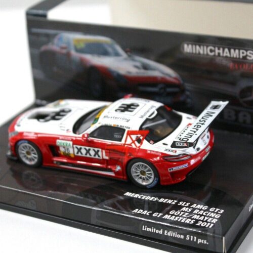1:43 Minichamps Mercedes SLS AMG GT3 ADAC GT 2011 #36 - Image 2