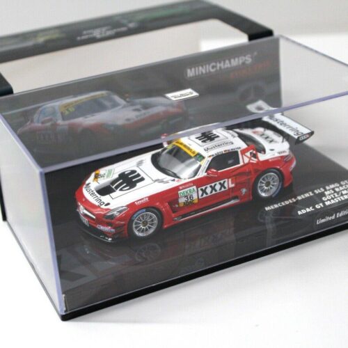 1:43 Minichamps Mercedes SLS AMG GT3 ADAC GT 2011 #36 - Image 3