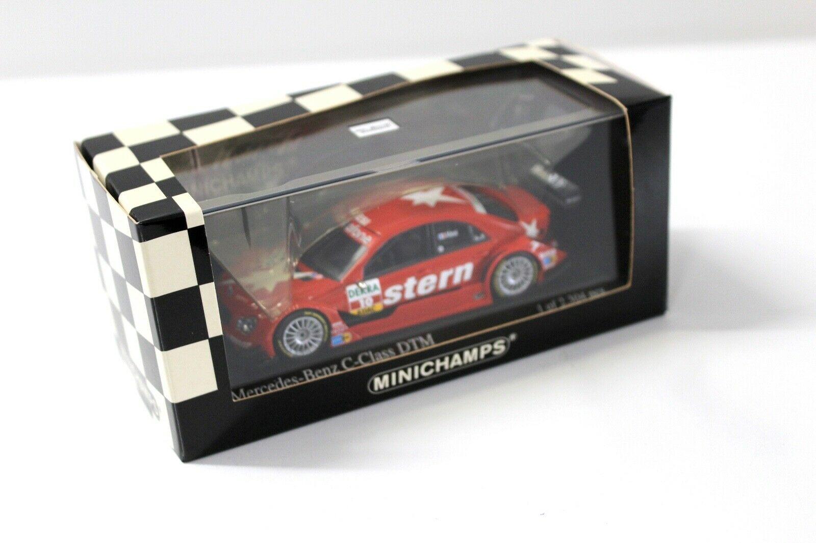 1:43 Minichamps Mercedes C-Klasse DTM 2006 Alesi #10