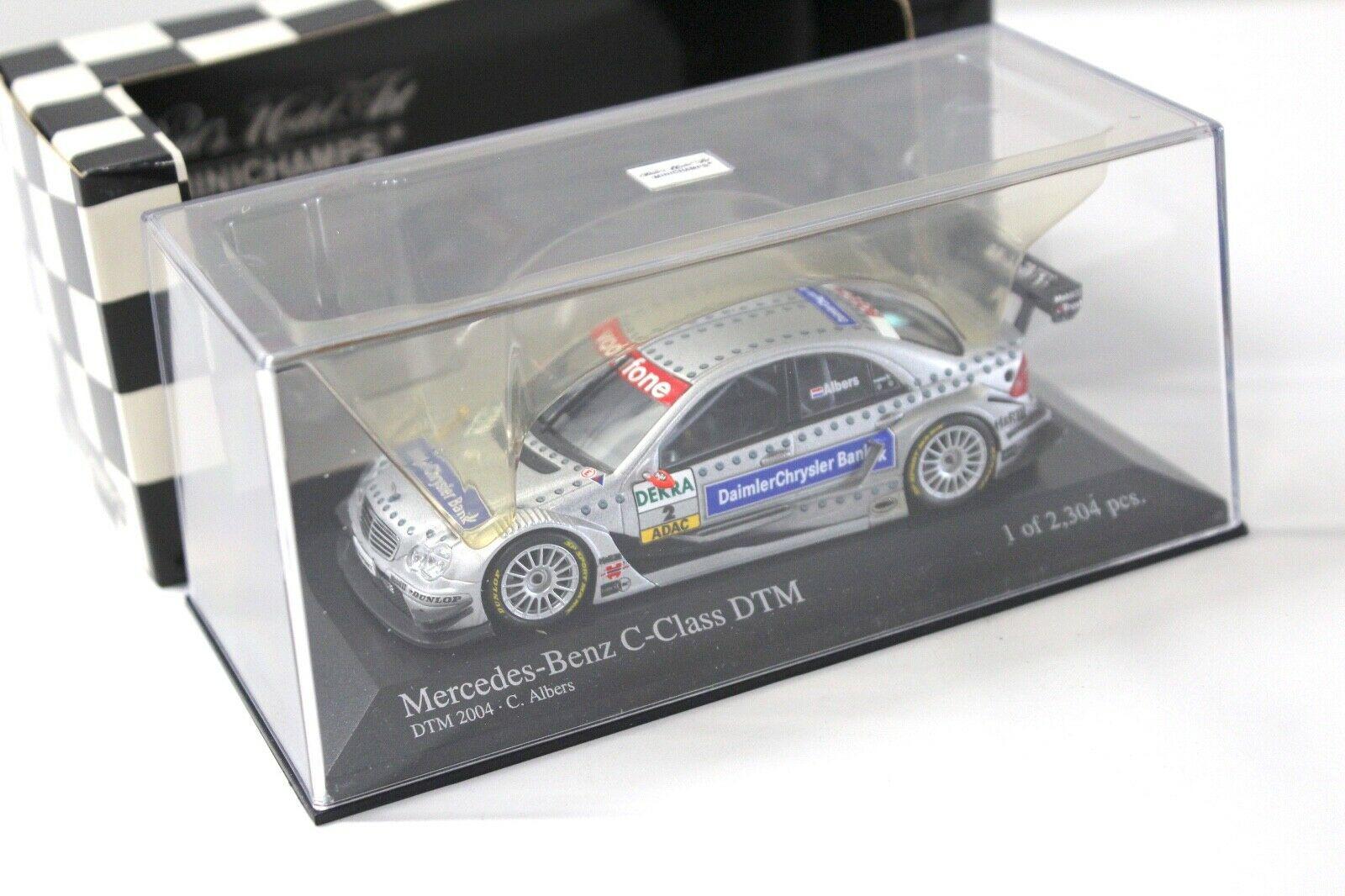 1:43 Minichamps Mercedes C-Klasse DTM 2004 Albers #2