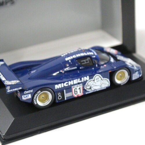 1:43 Minichamps Sauber Mercedes C9 Supercup 1987 #61 Schlesser blue