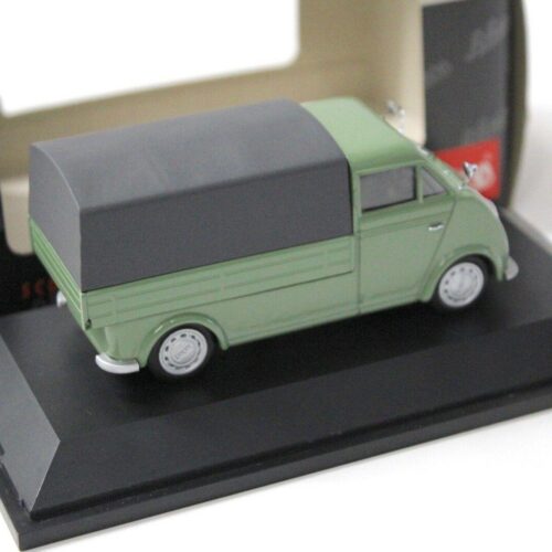 1:43 Schuco DKW Schnelllaster Pritsche/ Plane green