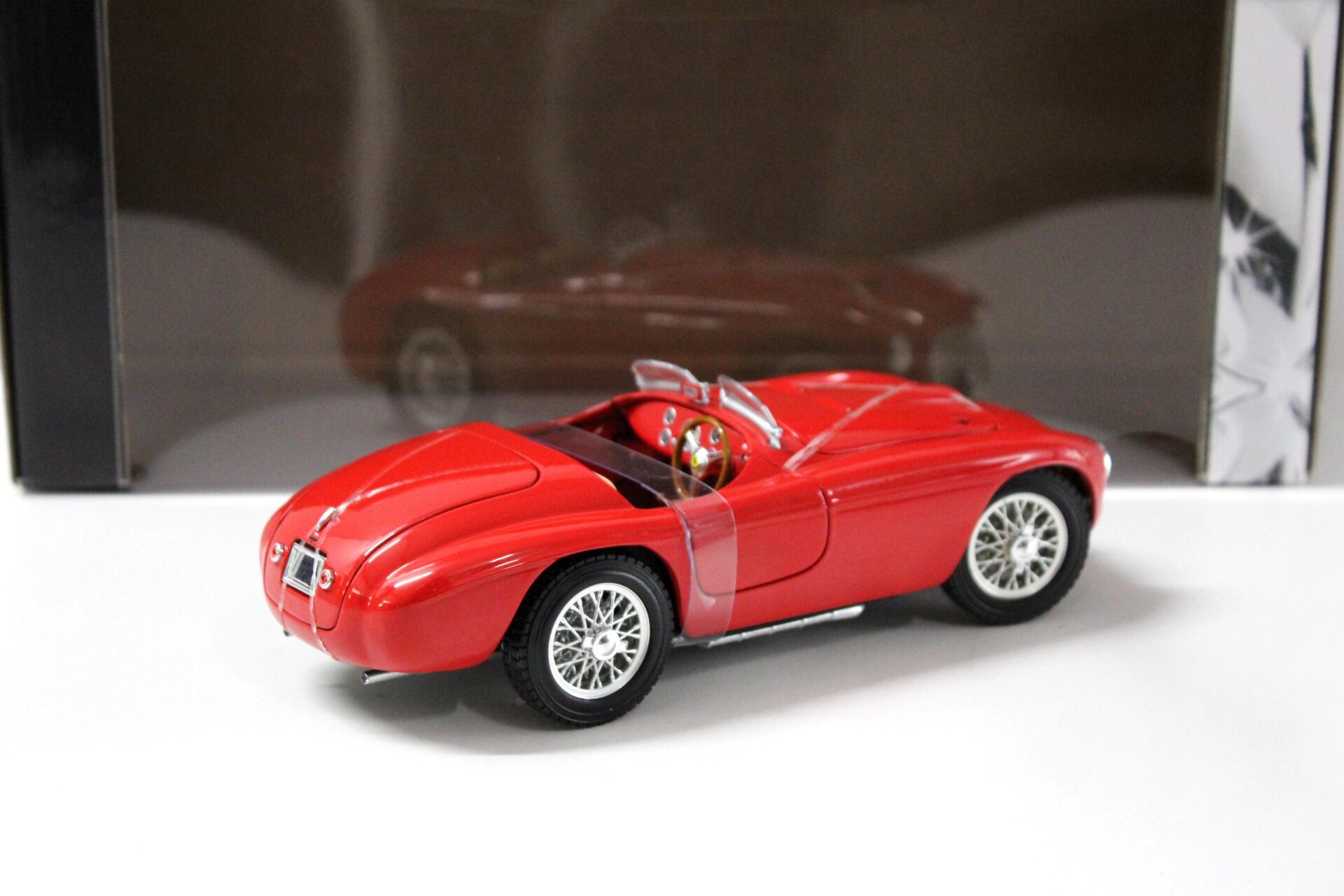 1:18 Hot Wheels Ferrari 166 MM Barchetta red