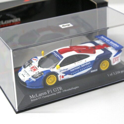 1:43 Minichamps McLaren F1 GTR British GT 1999 Rourke #1 - Image 3