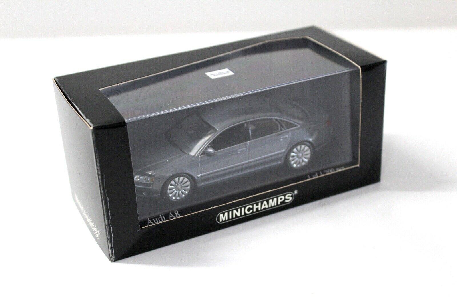 1:43 Minichamps Audi A8 Limousine (D3) Daytona grey 2002
