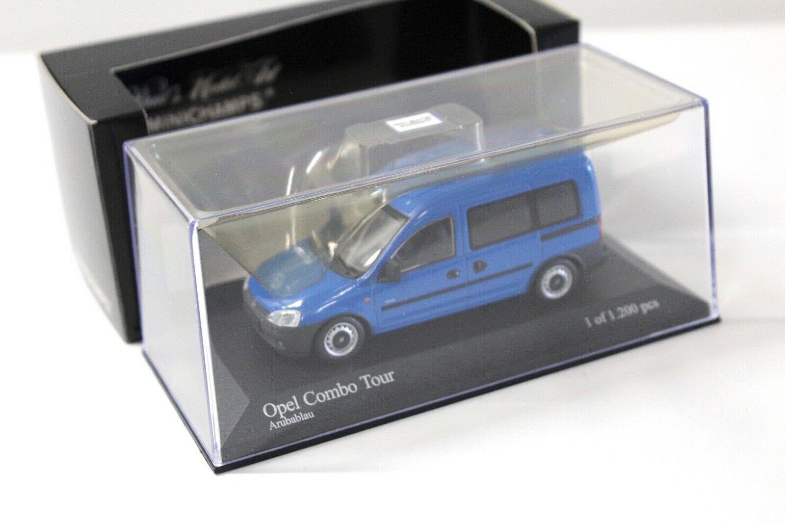 1:43 Minichamps Opel Combo Tour Aruba blue