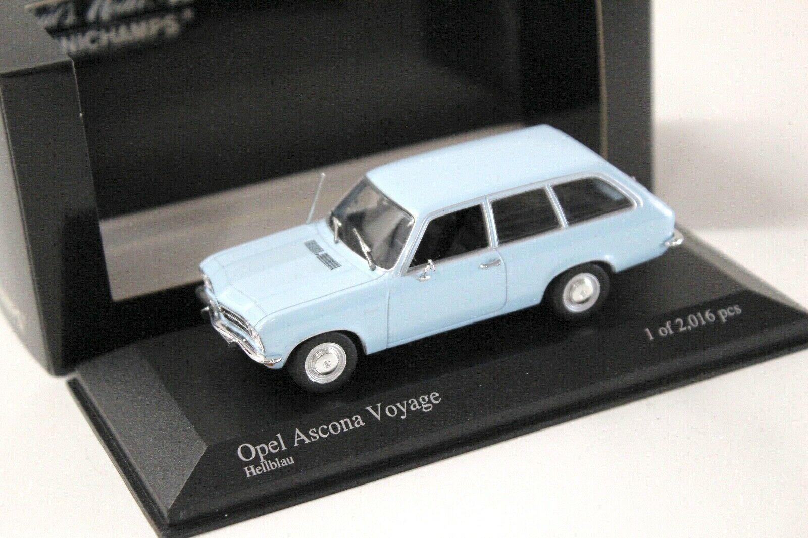 ID 34776 orig.jpg 1:43 Minichamps Opel Ascona Voyage light blue