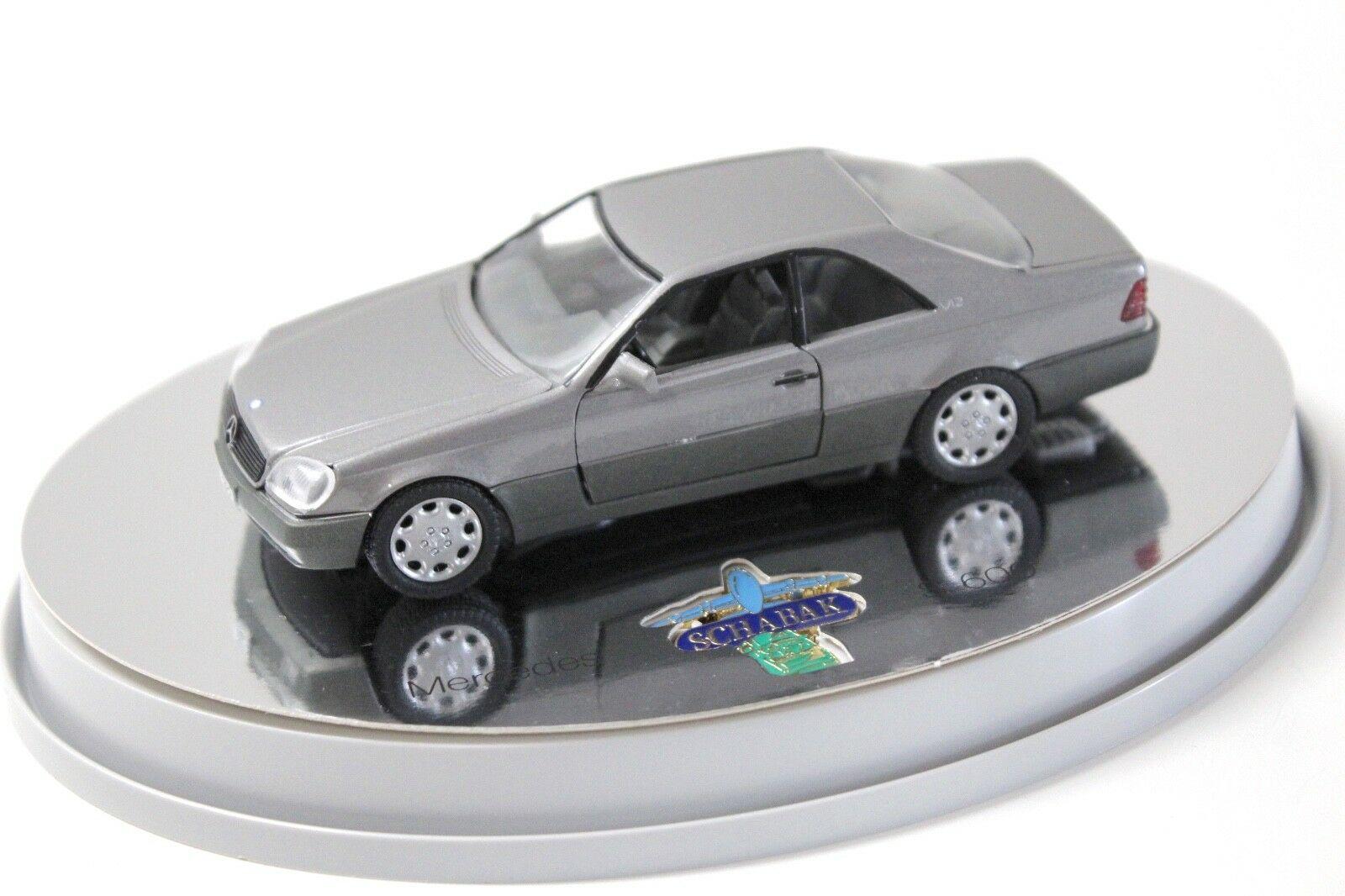1:43 Schabak Mercedes 600 SEC Coupe silver-grey