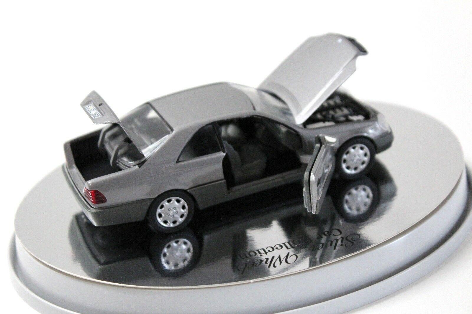 1:43 Schabak Mercedes 600 SEC Coupe silver-grey